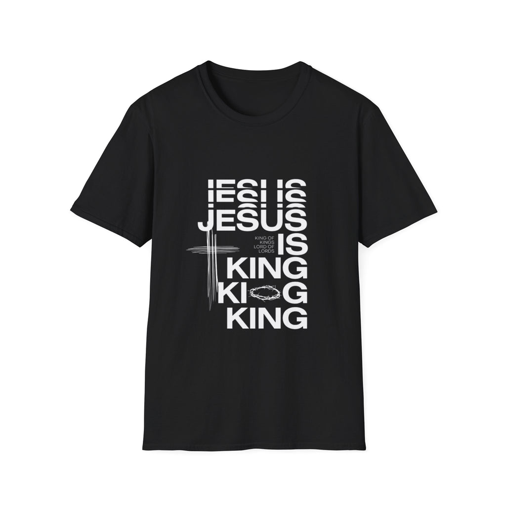 Jesus Is King T‑Shirt — Modern Christian Faith Tee
