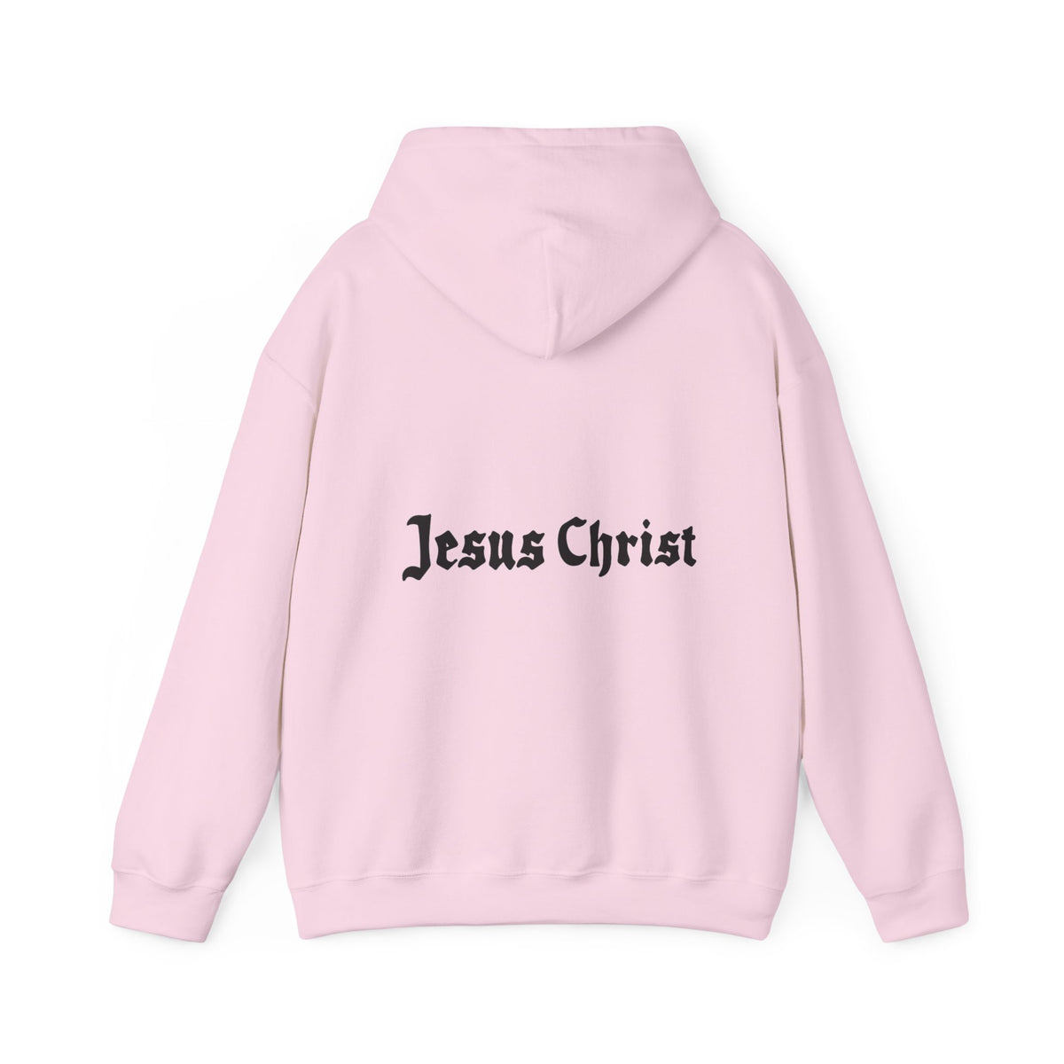 Jesus Christ Hoodie — Gothic Lion Crest Religious Pullover