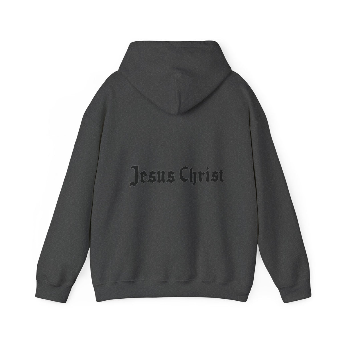 Jesus Christ Hoodie — Gothic Lion Crest Religious Pullover